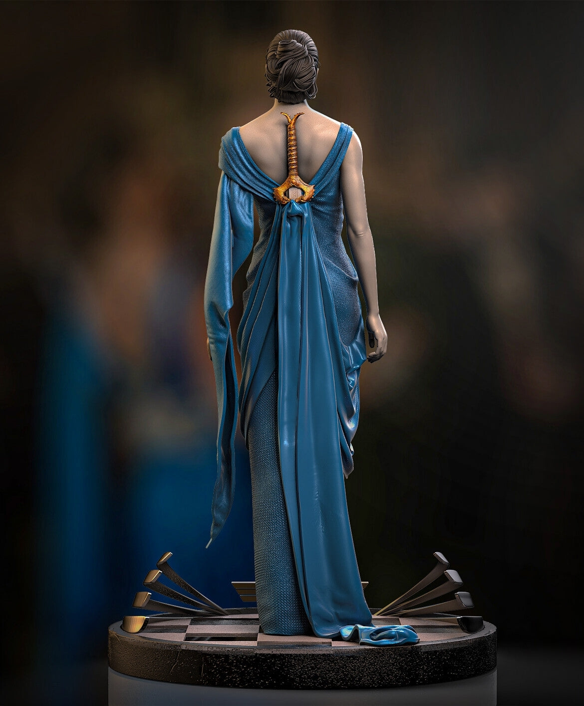 Princess Diana Special Edition - Wonder Woman - STL 3D Print Files - 3D Printed Garage Kit ガレージキット Resin Model Scale Figure フィギュア