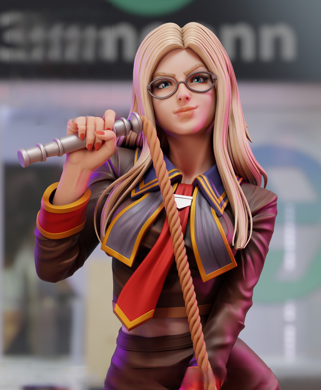 Quistis Trepe Special Edition - Final Fantasy - STL 3D Print Files - 3D Printed Garage Kit ガレージキット Resin Model Scale Figure フィギュア