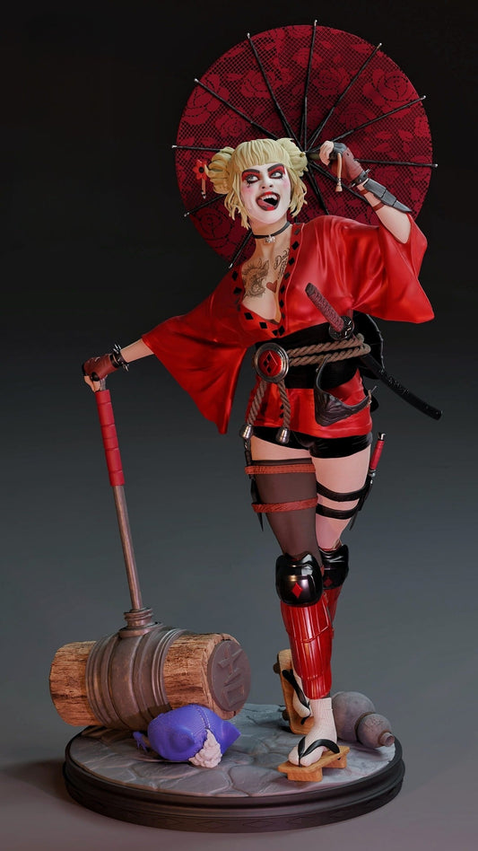 Harley Quinn Geisha 1/8 Scale