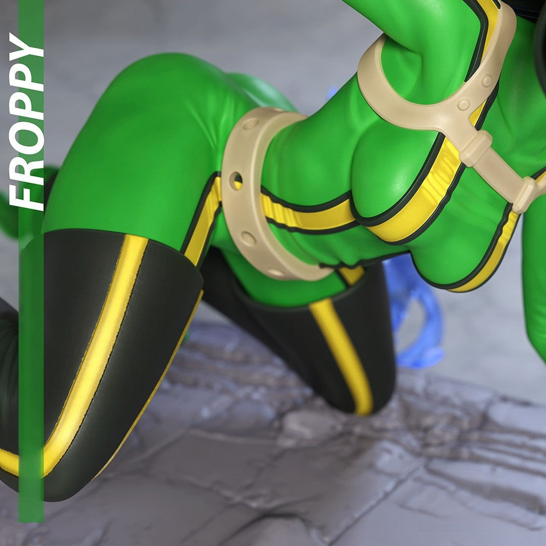 Tsuyu Asui Special Edition - My Hero Academia - STL 3D Print Files - 3D Printed Garage Kit ガレージキット Resin Model Scale Figure フィギュア