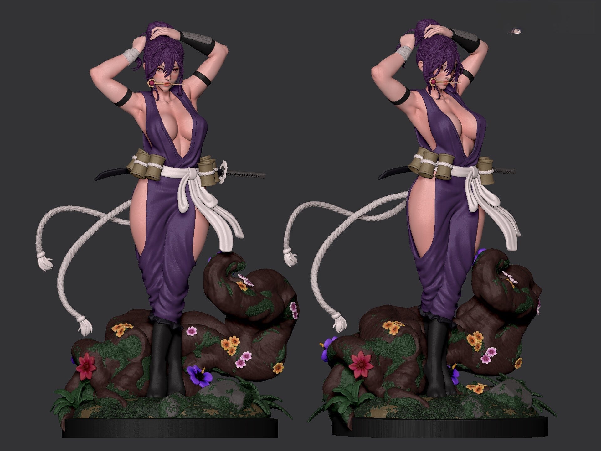 Yuzuriha Special Edition - Hell's Paradise 1/8 Scale - 3D Printed Garage Kit ガレージキット Resin Model Scale Figure フィギュア