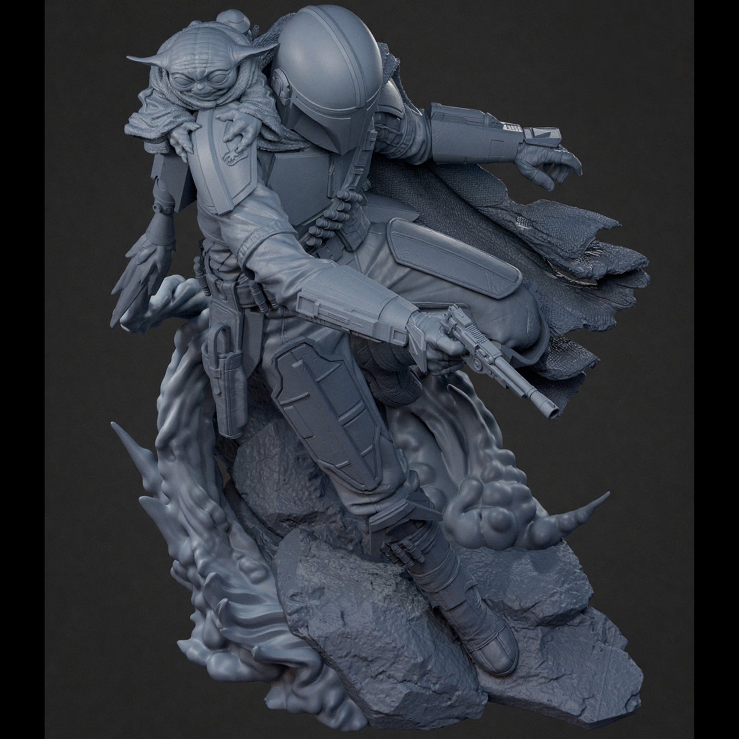 The Mandalorian and Grogu マンダロリアン グローグー 1/8 Scale