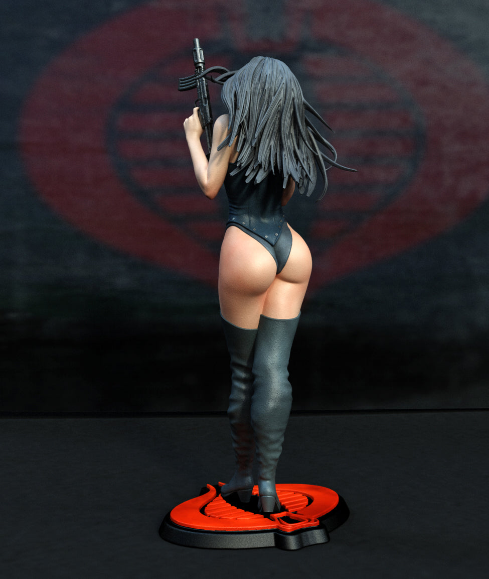 1261 Baroness Special Edition - G.I. Joe - STL 3D Print Files - 3D Printed Garage Kit ガレージキット Resin Model Scale Figure フィギュア