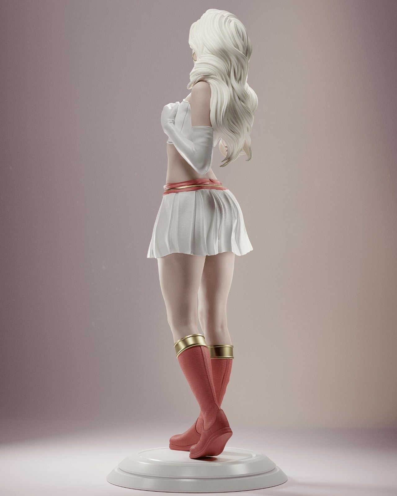 1456 Supergirl - DC Comics - STL 3D Print Files - 3D Printed Garage Kit ガレージキット Resin Model Scale Figure フィギュア