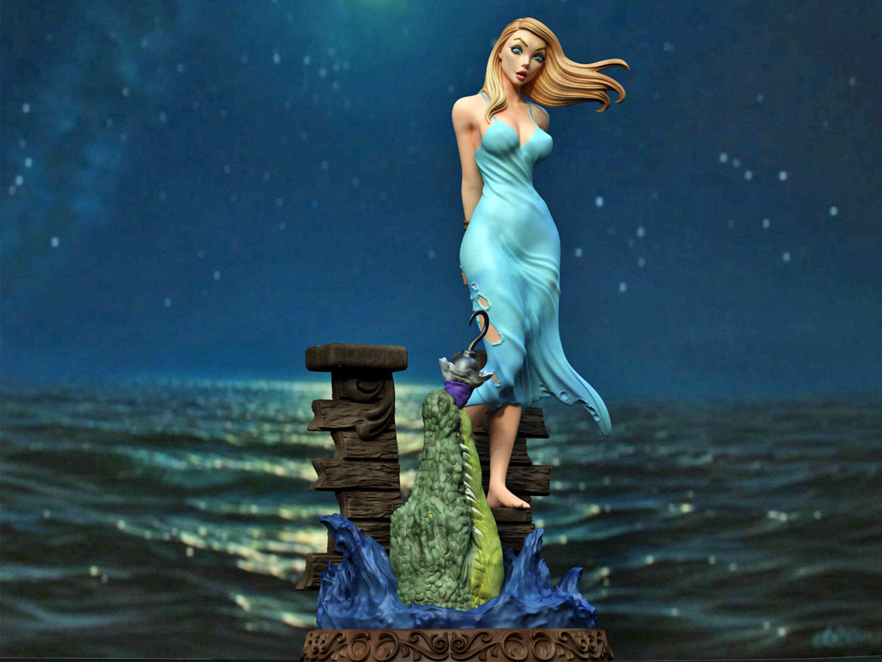Wendy Special Edition - Peter Pan - STL 3D Print Files - 3D Printed Garage Kit ガレージキット Resin Model Scale Figure フィギュア