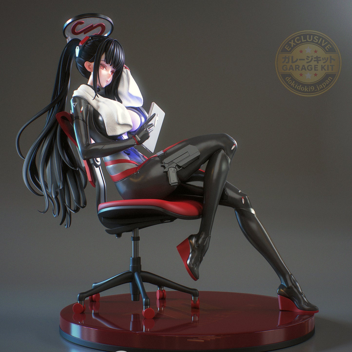 Blue Archive Rio ブルーアーカイブ 調月リオ 1/7 Scale ガレージキット