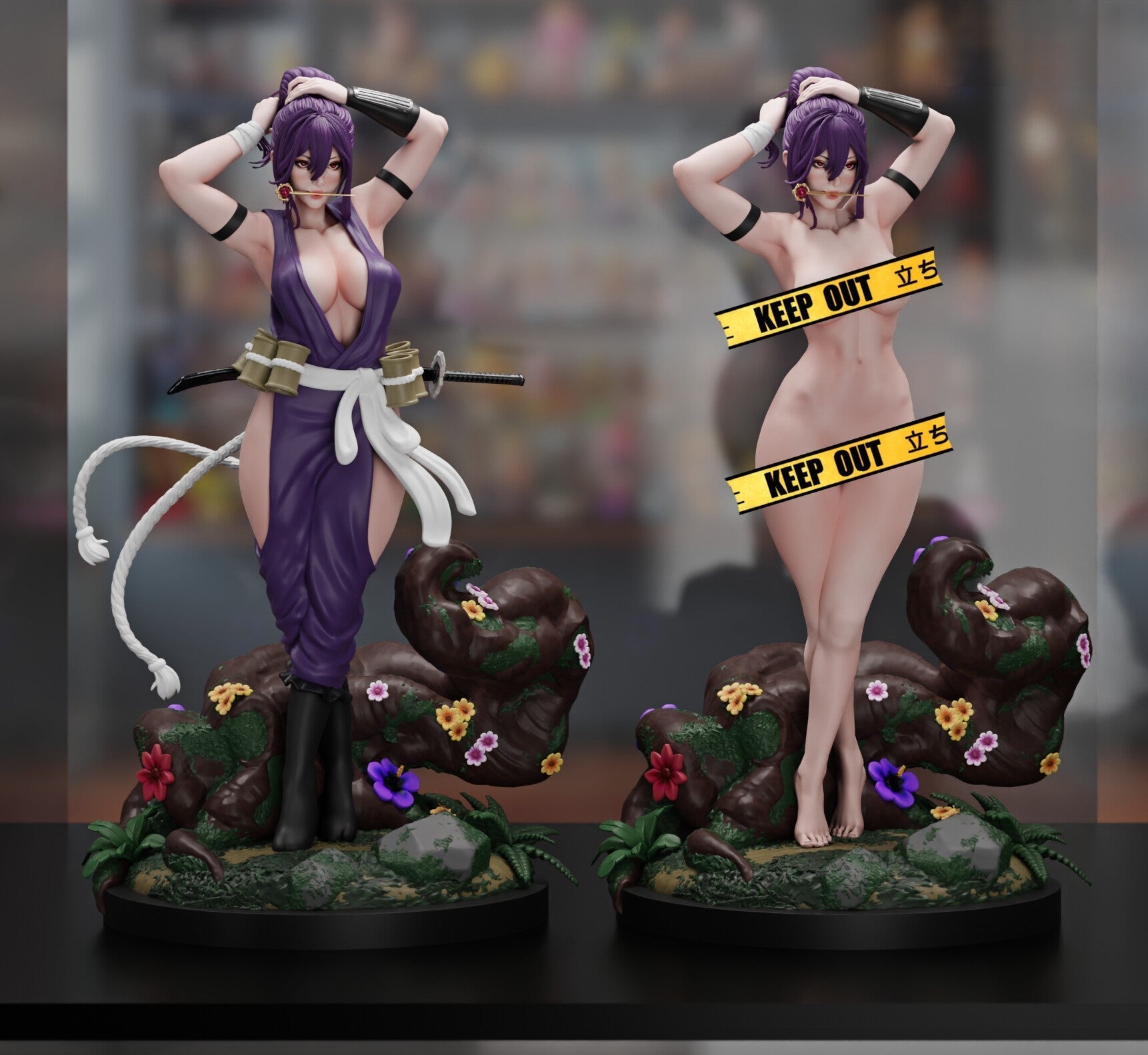 Yuzuriha Special Edition - Hell's Paradise 1/8 Scale - 3D Printed Garage Kit ガレージキット Resin Model Scale Figure フィギュア