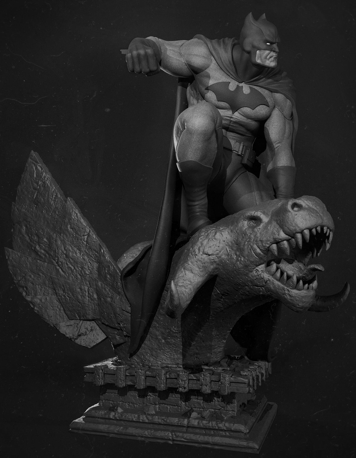 1847 Batman - DC Comics - STL 3D Print Files - 3D Printed Garage Kit ガレージキット Resin Model Scale Figure フィギュア