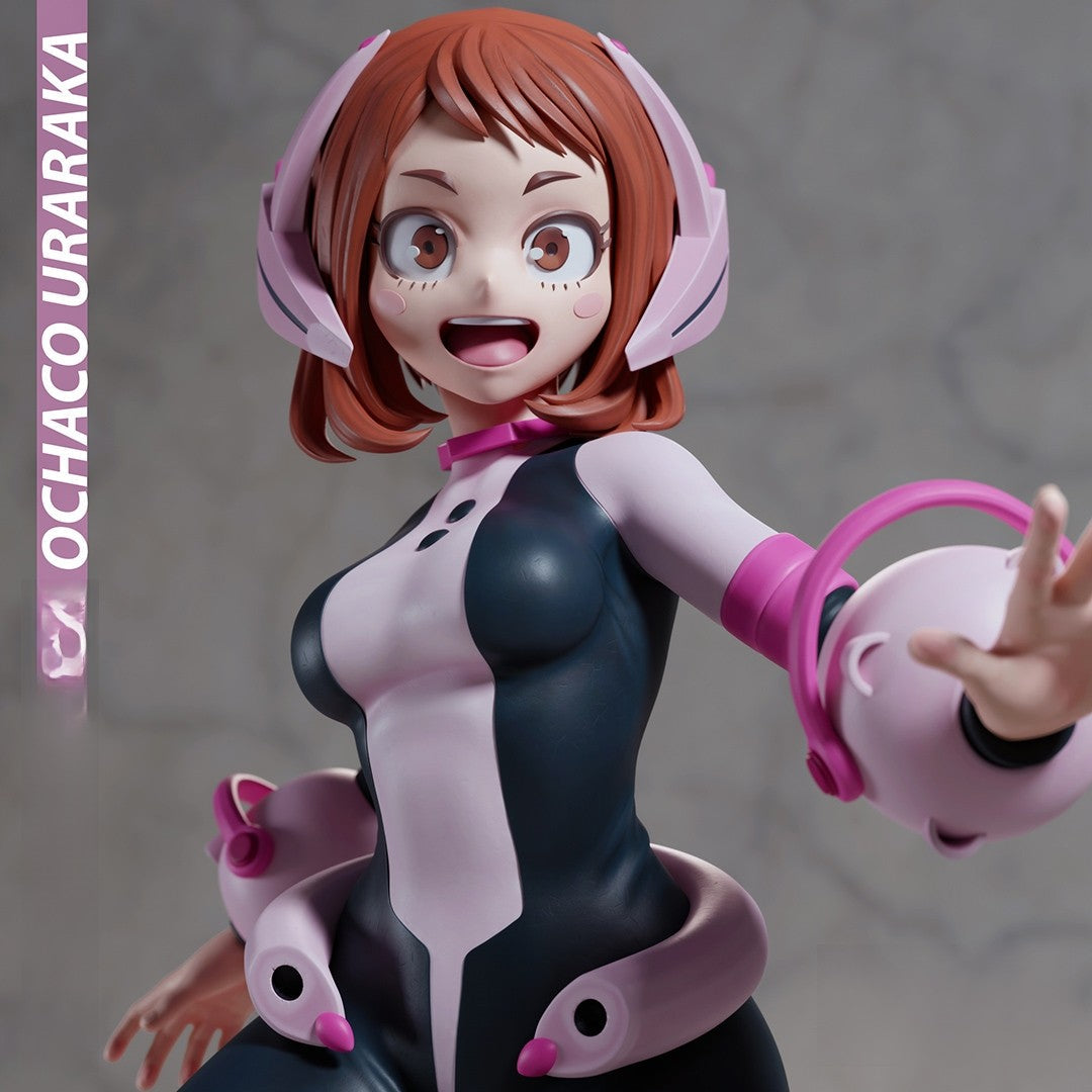 Ochaco Uraraka Special Edition - My Hero Academia - STL 3D Print Files - 3D Printed Garage Kit ガレージキット Resin Model Scale Figure フィギュア
