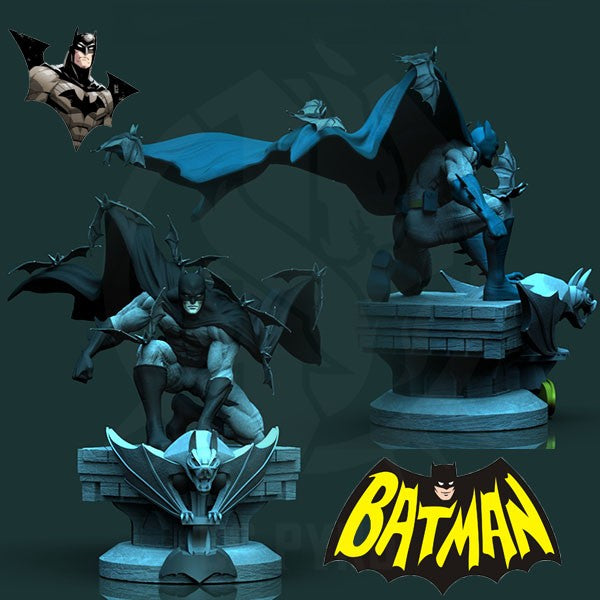BATMAN and SPAWN 1/8 Scale