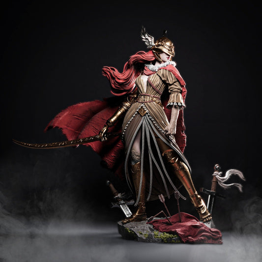 1418 Malenia - Elden Ring - STL 3D Print Files - 3D Printed Garage Kit ガレージキット Resin Model Scale Figure フィギュア