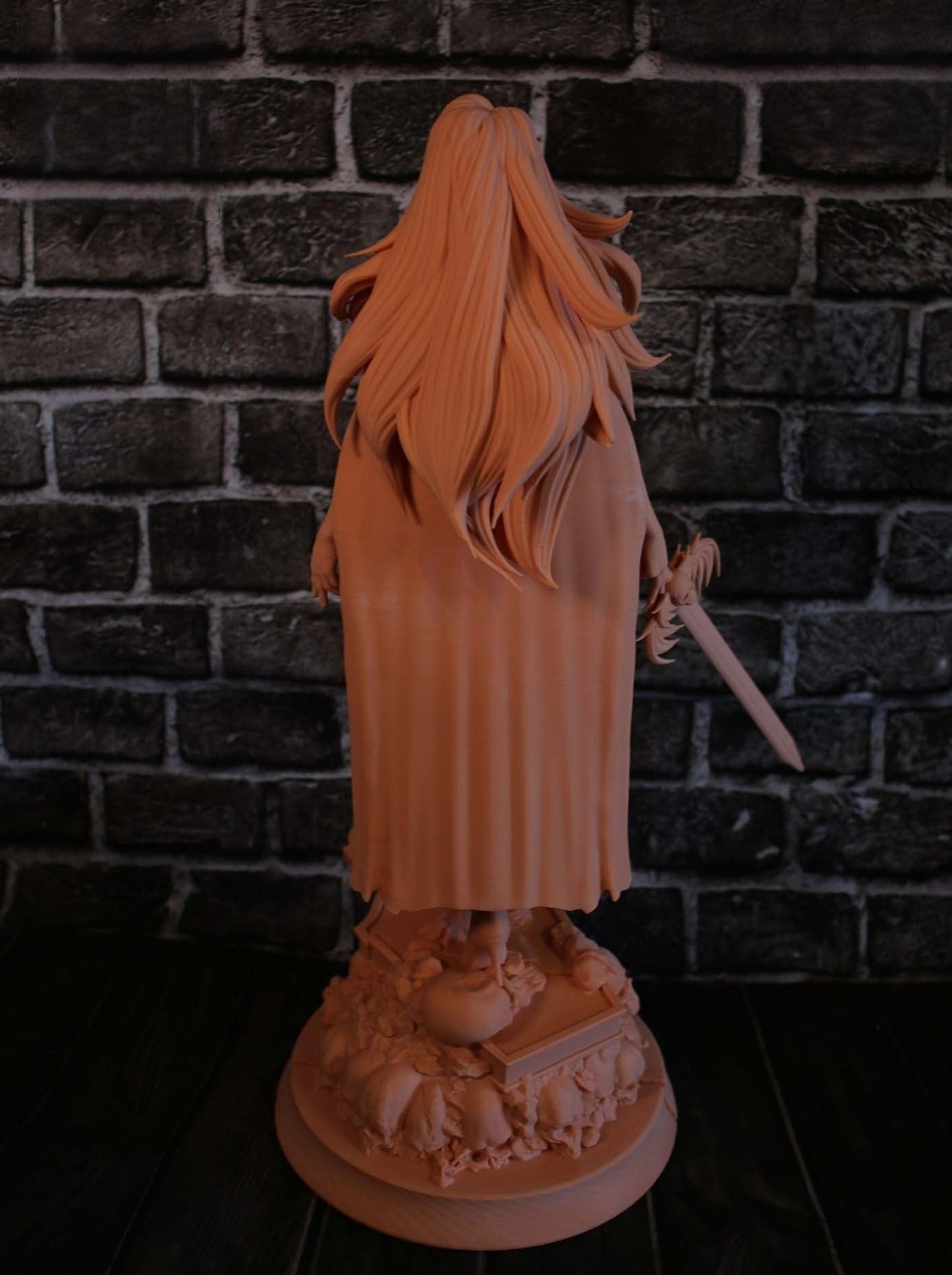 1514 Lady Death Special Edition - STL 3D Print Files - 3D Printed Garage Kit ガレージキット Resin Model Scale Figure フィギュア