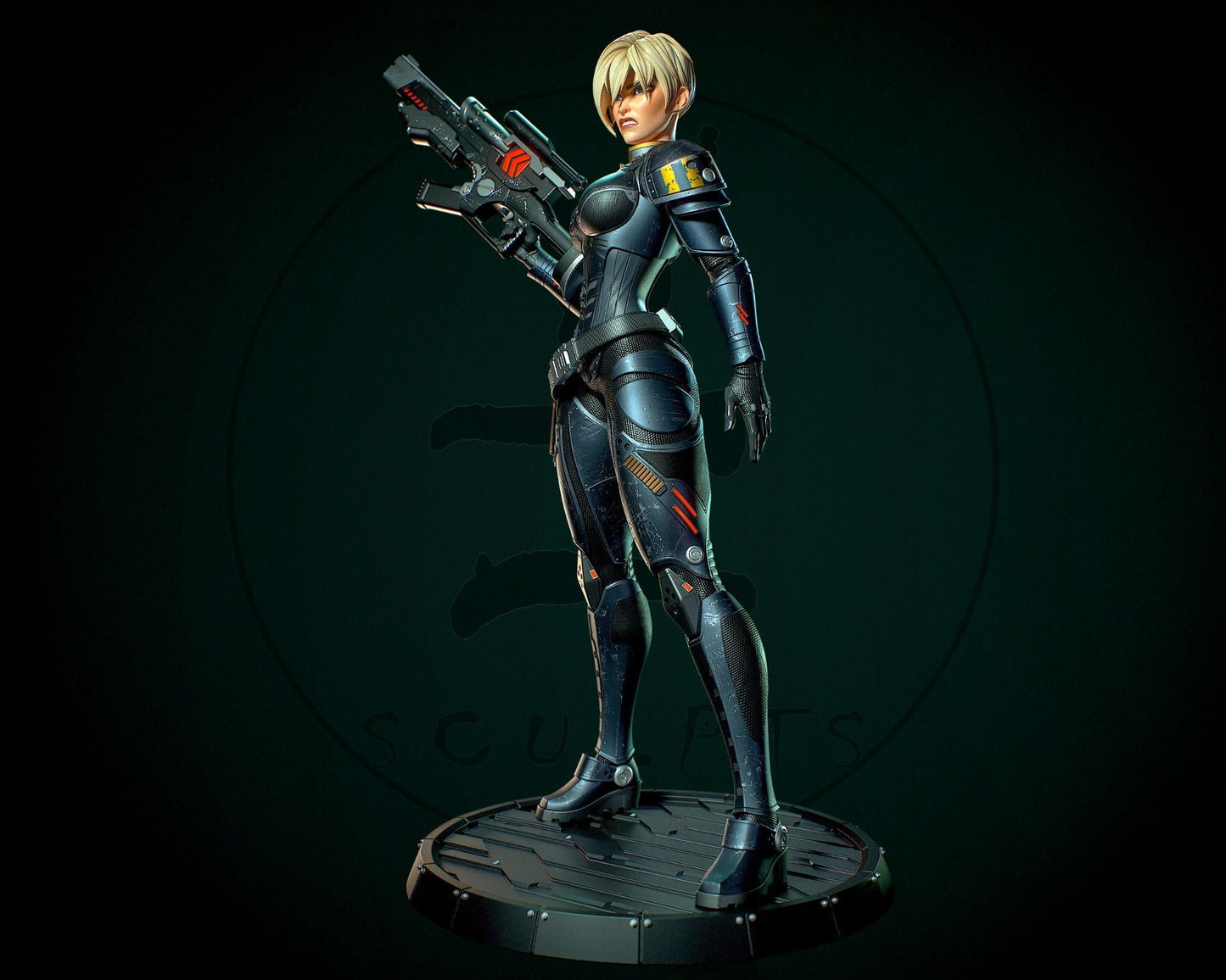 Sergeant Calhoun Special Edition 1/8 Scale