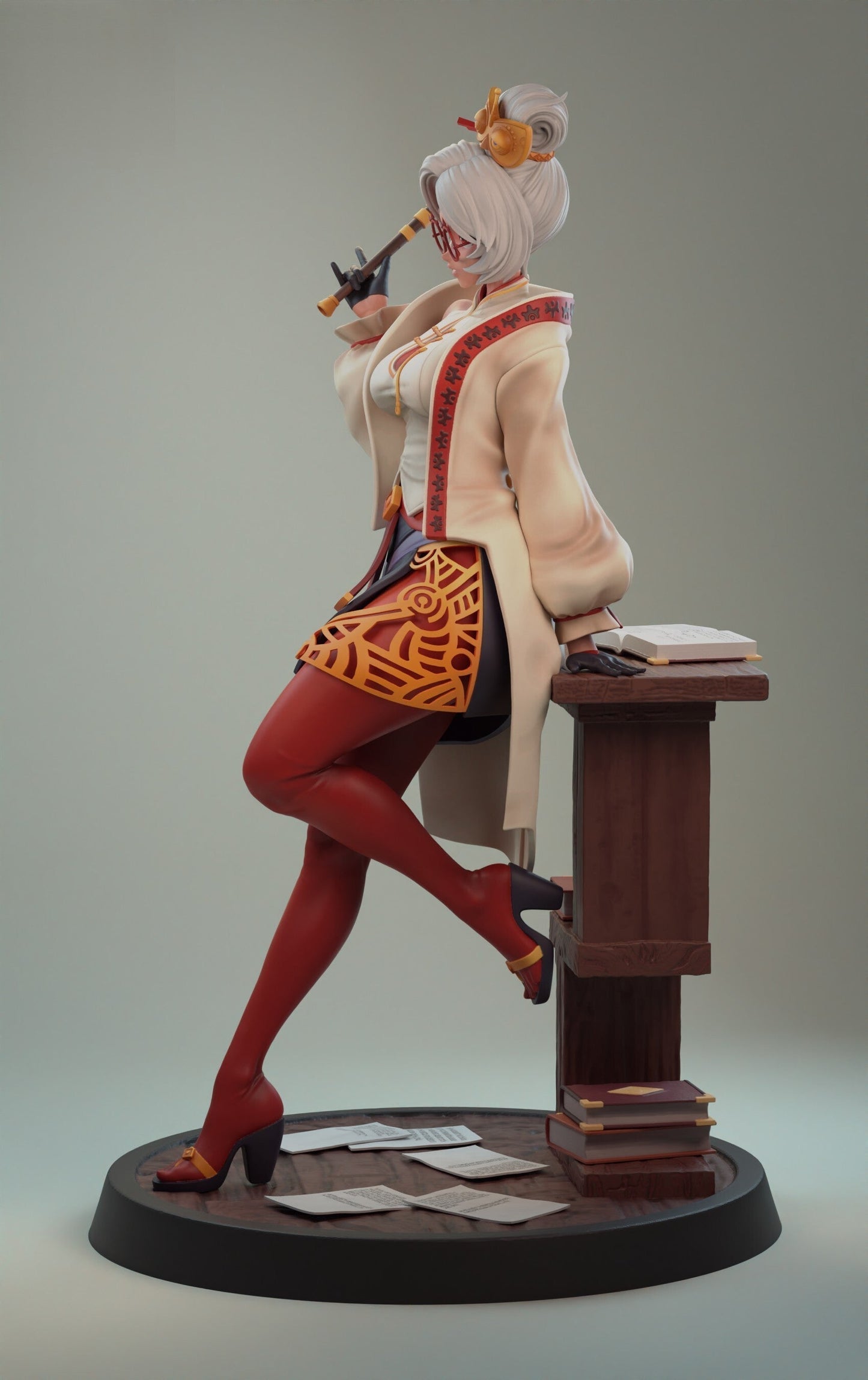 Purah Special Edition - The Legend of Zelda - STL 3D Print Files - 3D Printed Garage Kit ガレージキット Resin Model Scale Figure フィギュア
