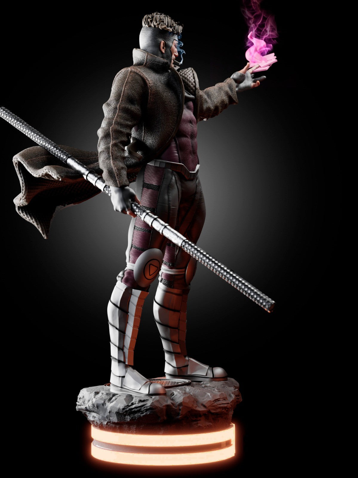 Gambit - X-MEN - 3D Print 1/8 Scale