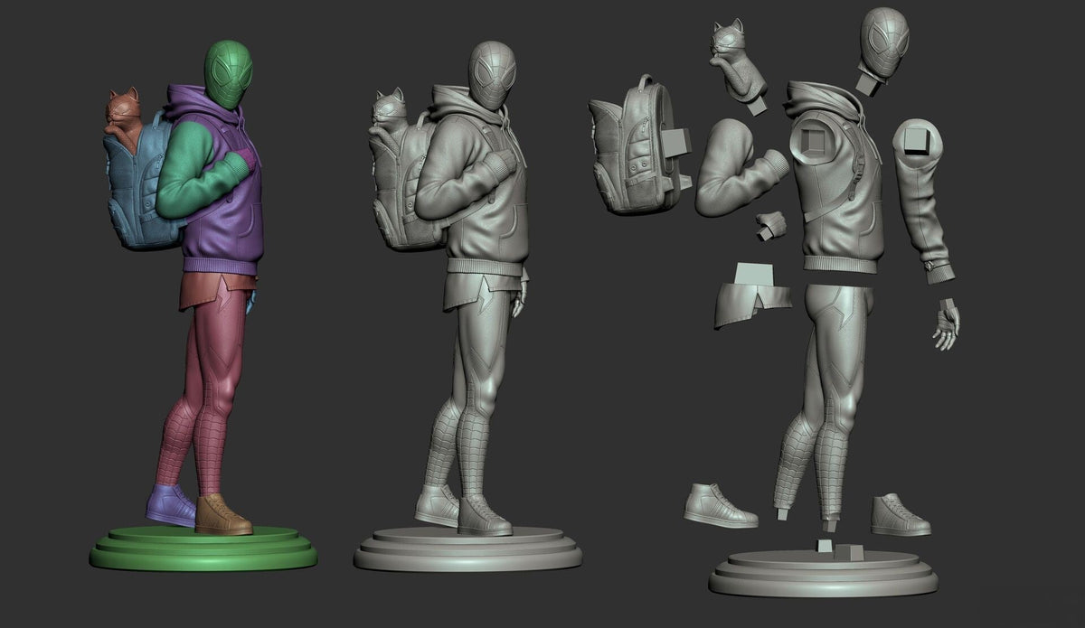 Battle-Ready Comic Universe Warrior resin kit view 9