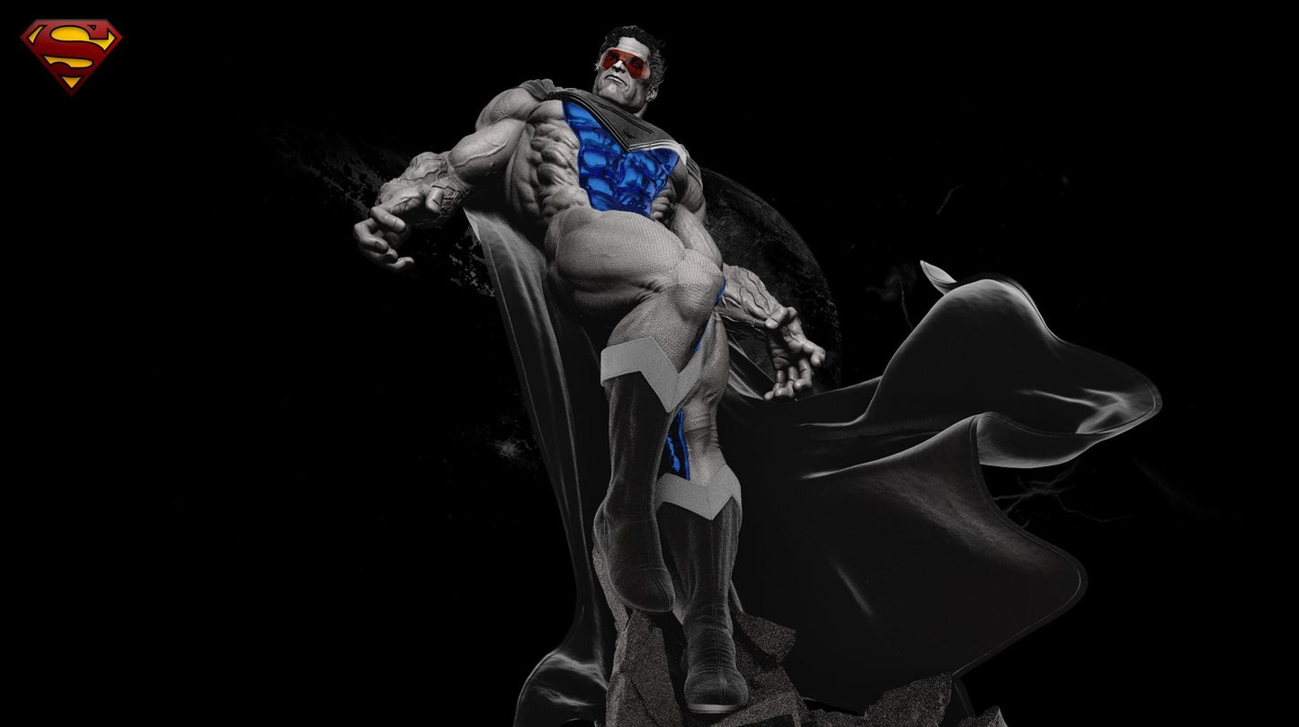 Eradicator (New Earth) - DC Comics - STL 3D Print Files - 3D Printed Garage Kit ガレージキット Resin Model Scale Figure フィギュア