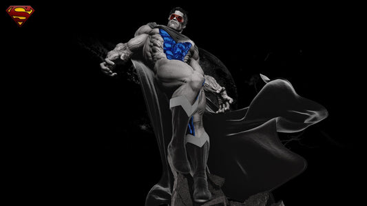 Eradicator (New Earth) - DC Comics - STL 3D Print Files - 3D Printed Garage Kit ガレージキット Resin Model Scale Figure フィギュア