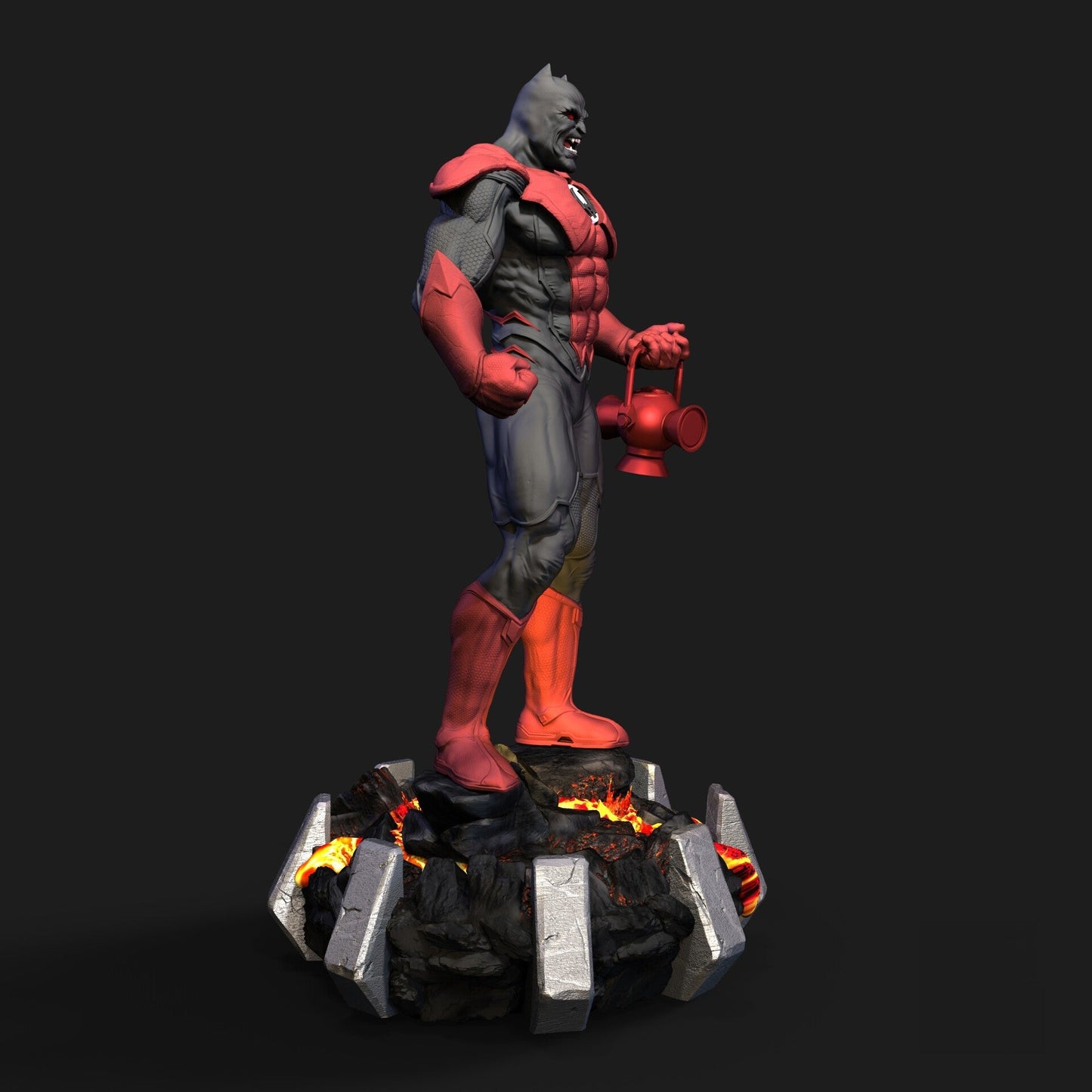 Batrocitus - Death Metal 7 - DC Multiverse - STL 3D Print Files - 3D Printed Garage Kit ガレージキット Resin Model Scale Figure フィギュア