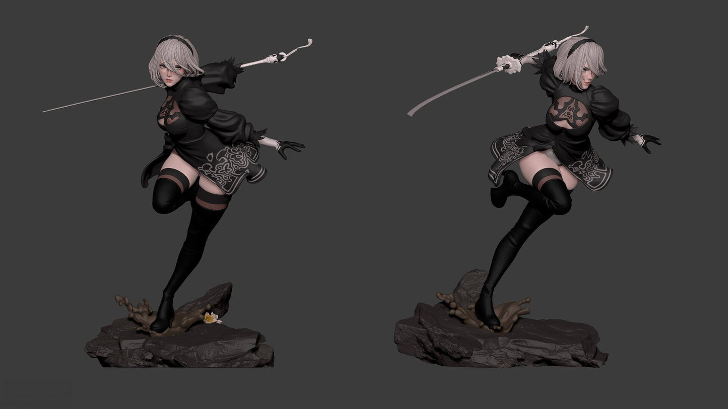 2B - Nier Automata - 1/8