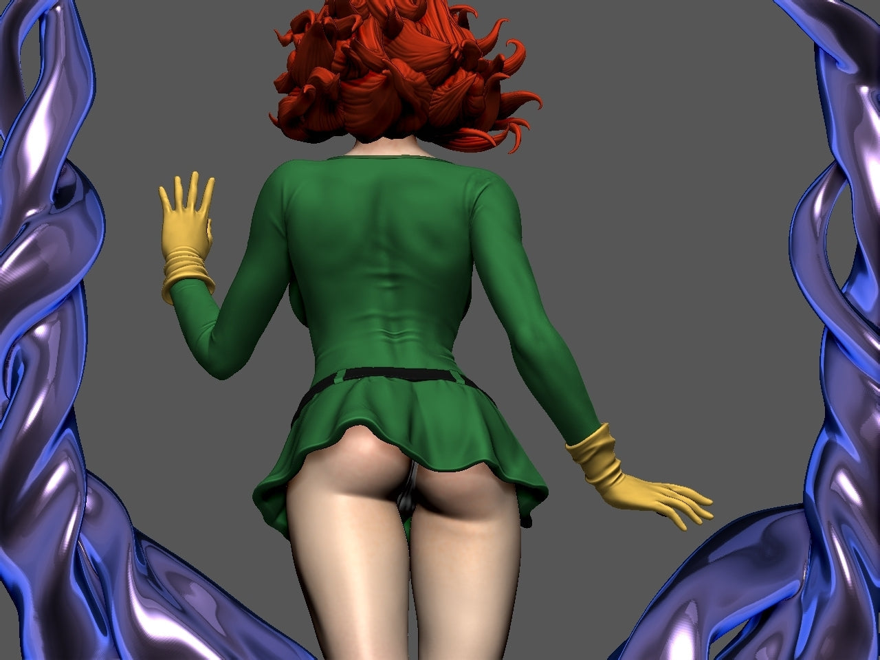 1394 Jean Grey Special Edition - X-men - STL 3D Print Files - 3D Printed Garage Kit ガレージキット Resin Model Scale Figure フィギュア