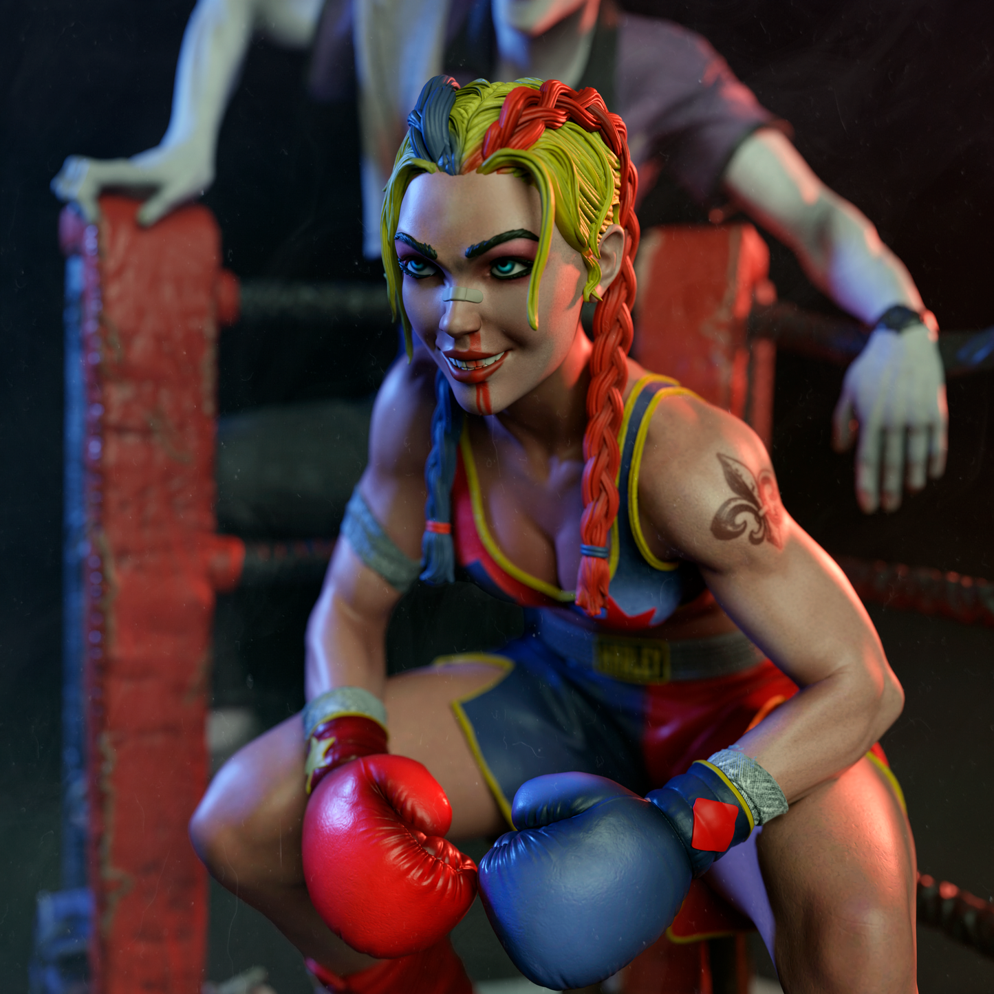 Harley Quinn And Joker 1/8 Scale