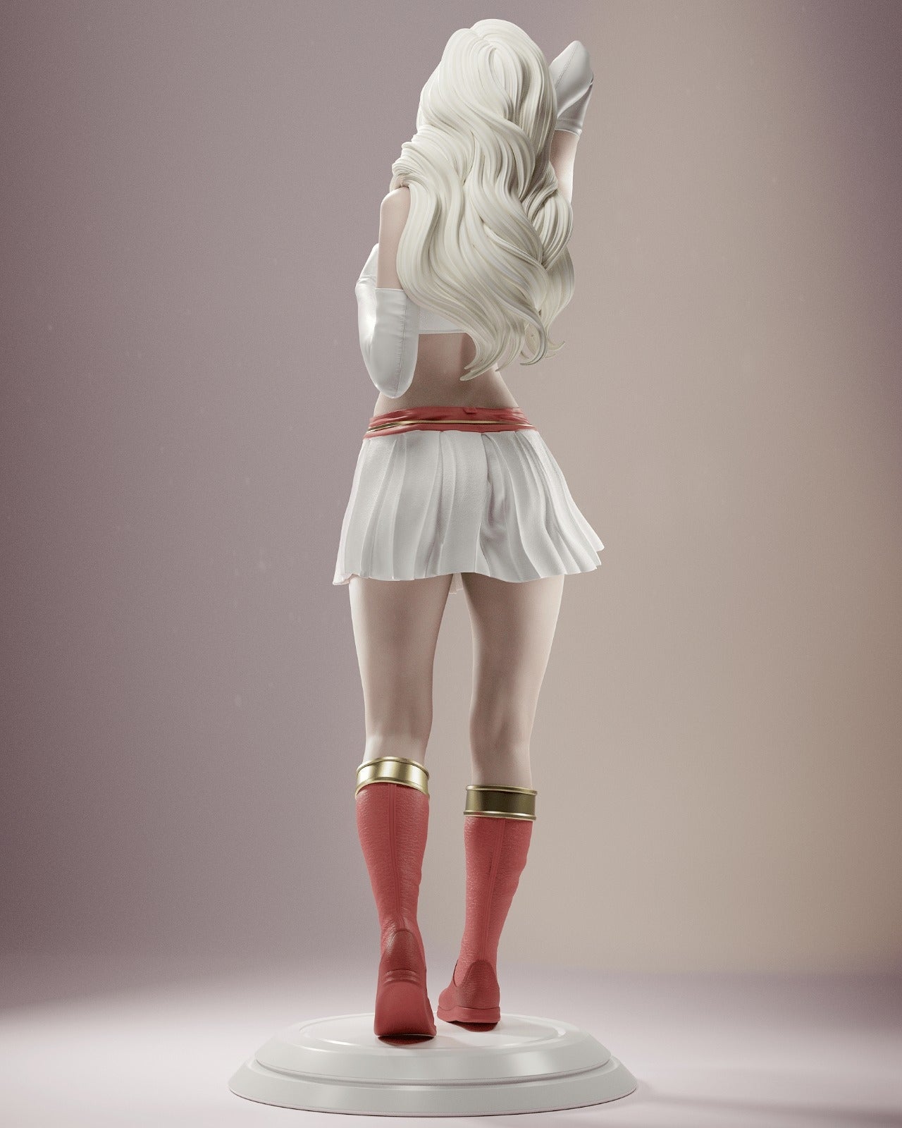 1456 Supergirl - DC Comics - STL 3D Print Files - 3D Printed Garage Kit ガレージキット Resin Model Scale Figure フィギュア