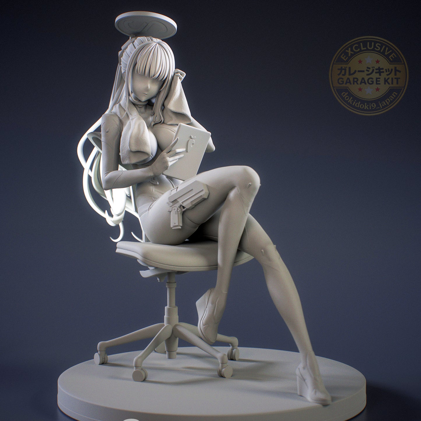 Blue Archive Rio ブルーアーカイブ 調月リオ 1/7 Scale ガレージキット