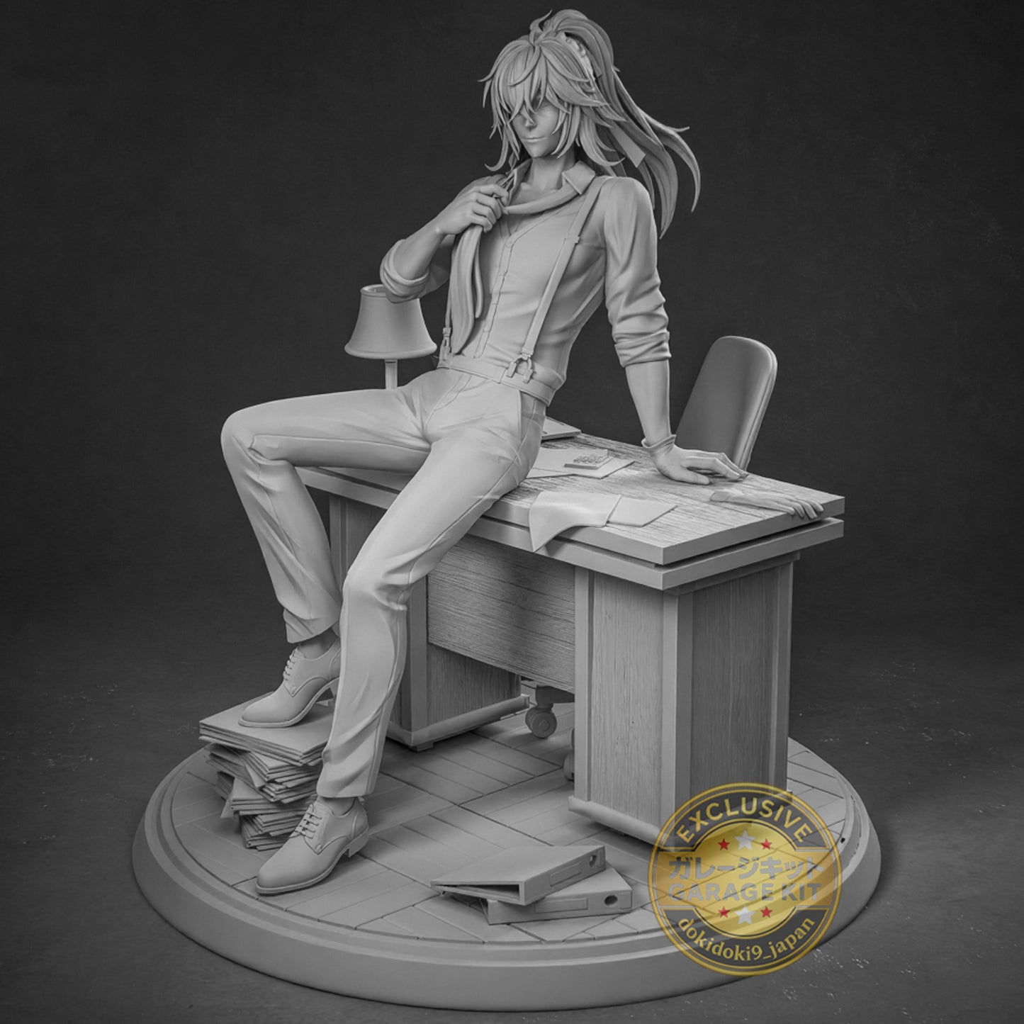 Jing Yuan Resin Garage Kit – Honkai Star Rail – 1/8 Scale | Unpainted 3D Printed Resin Model