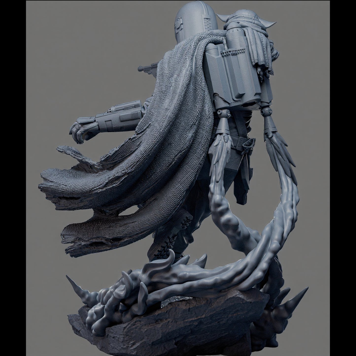 The Mandalorian and Grogu マンダロリアン グローグー 1/8 Scale