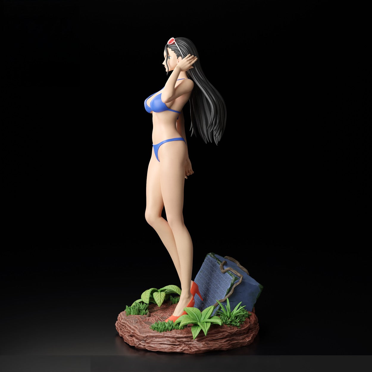 1457 Nico Robin Special Edition - One Piece - STL 3D Print Files - 3D Printed Garage Kit ガレージキット Resin Model Scale Figure フィギュア