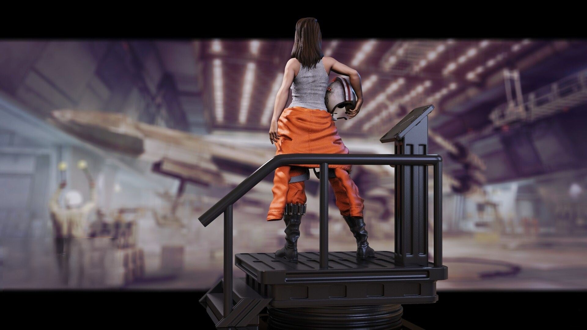 Rebel Pilot Special Edition - Star Wars - STL 3D Print Files - 3D Printed Garage Kit ガレージキット Resin Model Scale Figure フィギュア