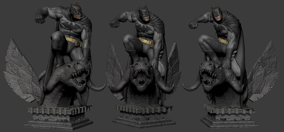 1847 Batman - DC Comics - STL 3D Print Files - 3D Printed Garage Kit ガレージキット Resin Model Scale Figure フィギュア