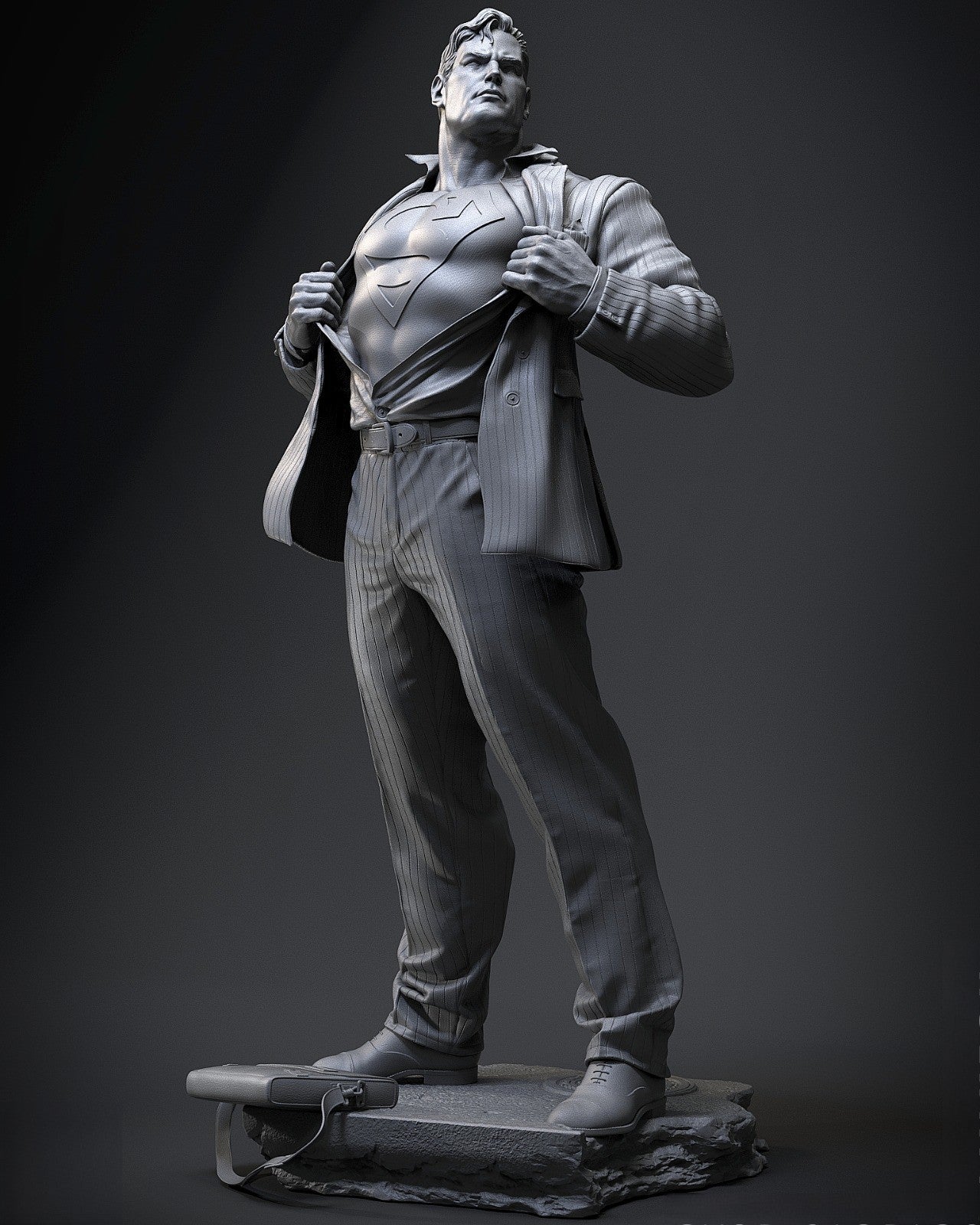 1522 Superman - DC Comics - STL 3D Print Files - 3D Printed Garage Kit ガレージキット Resin Model Scale Figure フィギュア