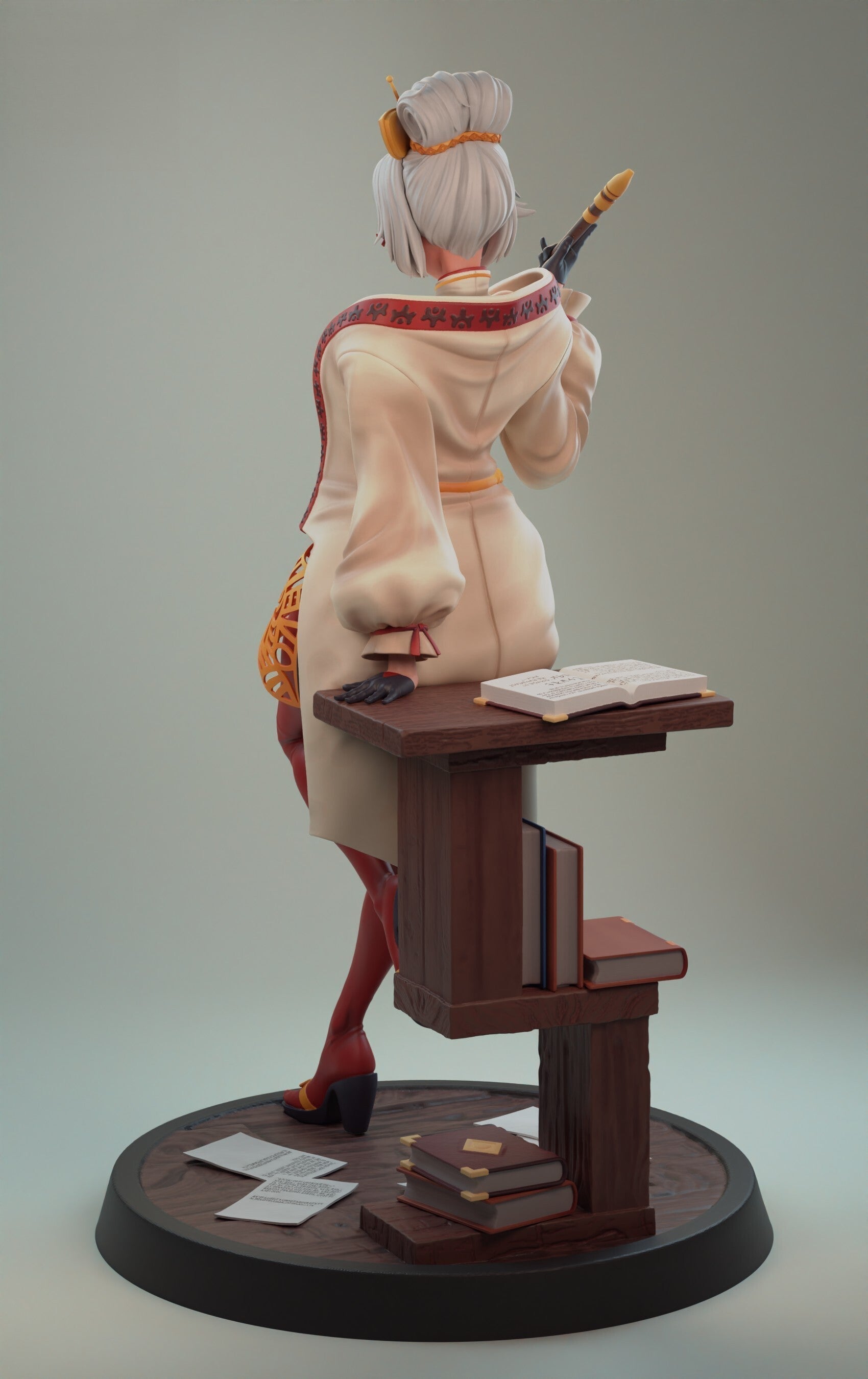 Purah Special Edition - The Legend of Zelda - STL 3D Print Files - 3D Printed Garage Kit ガレージキット Resin Model Scale Figure フィギュア