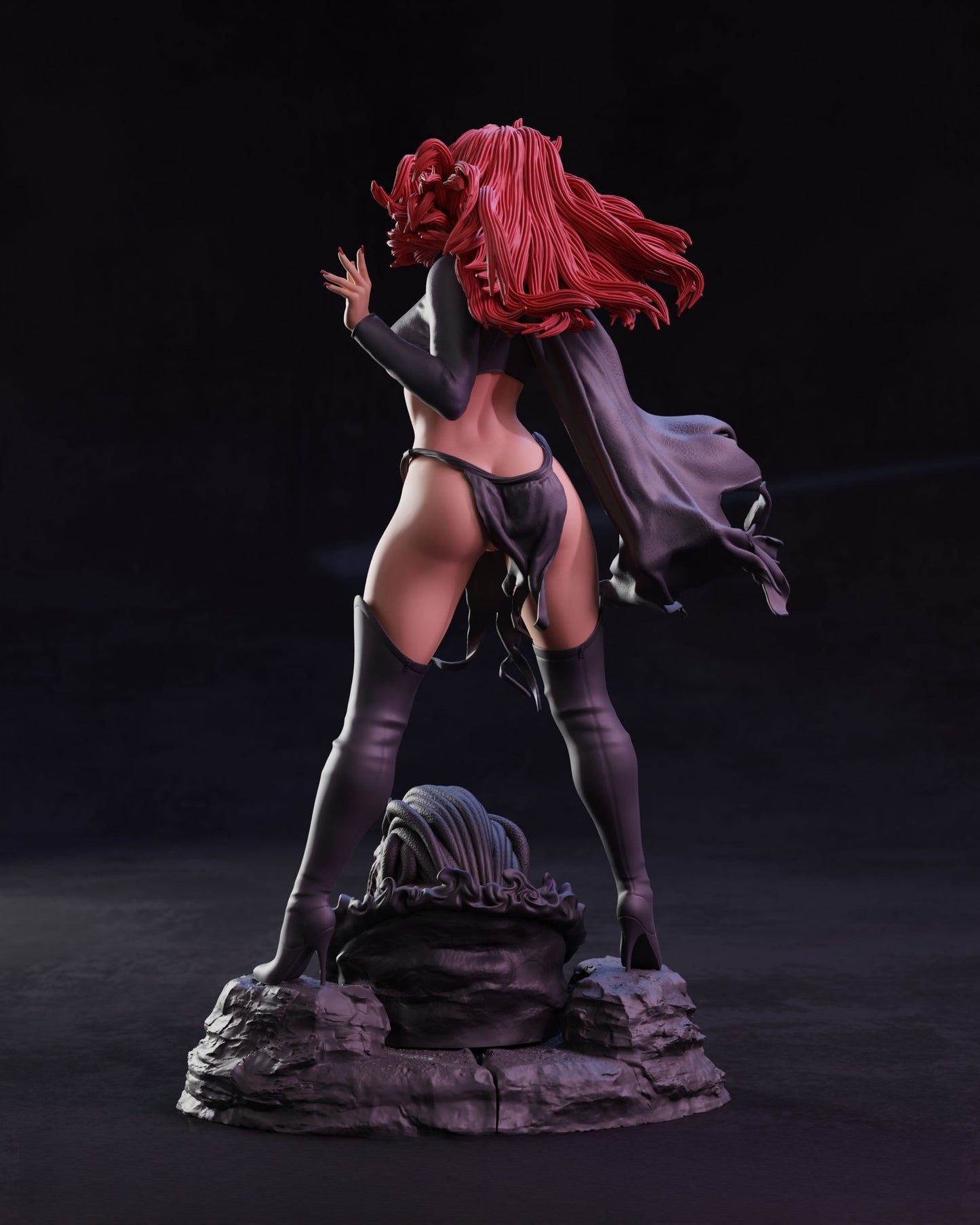 Madelyne Pryor Special Edition - STL 3D Print Files Success - 3D Printed Garage Kit ガレージキット Resin Model Scale Figure フィギュア
