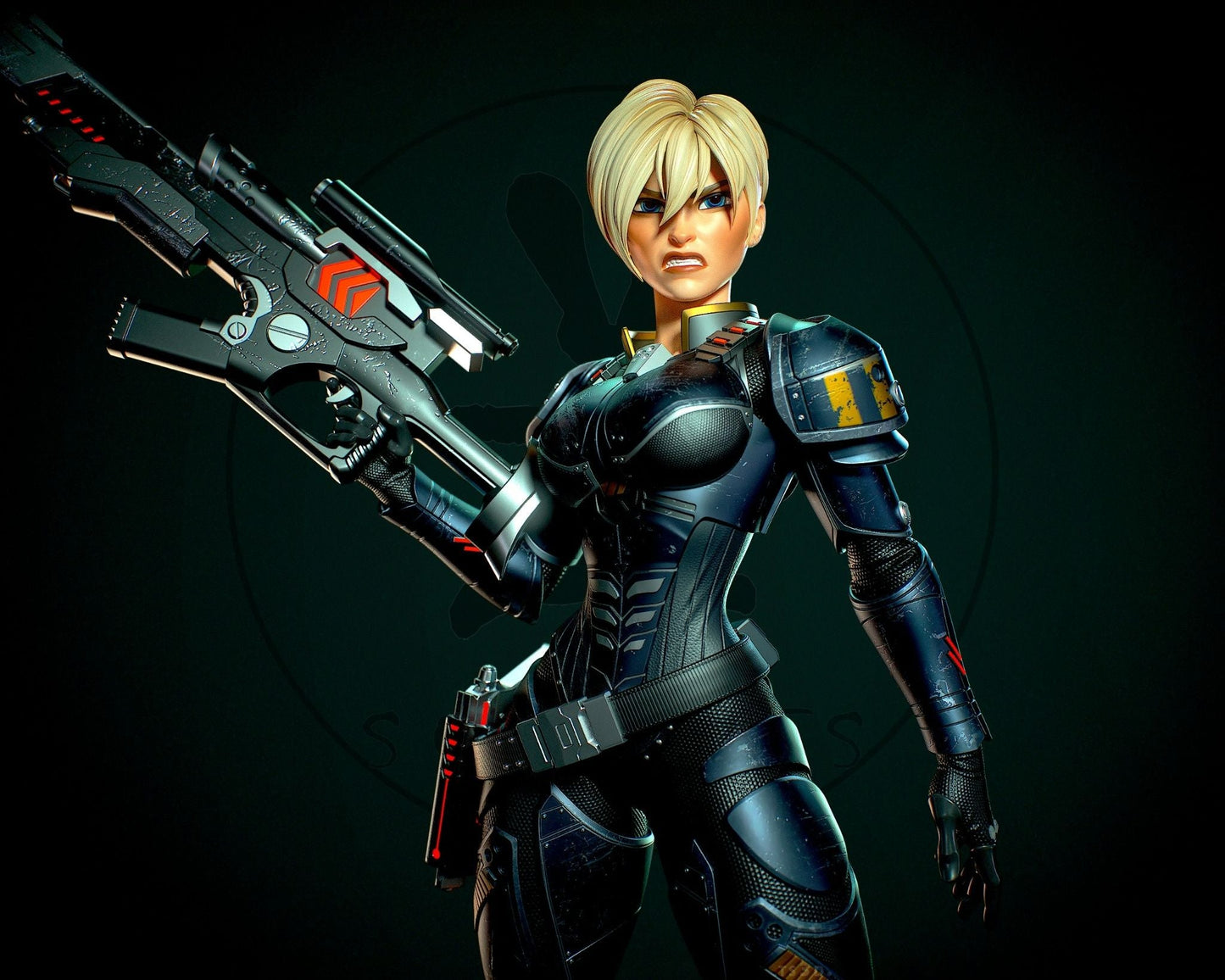 Sergeant Calhoun Special Edition 1/8 Scale