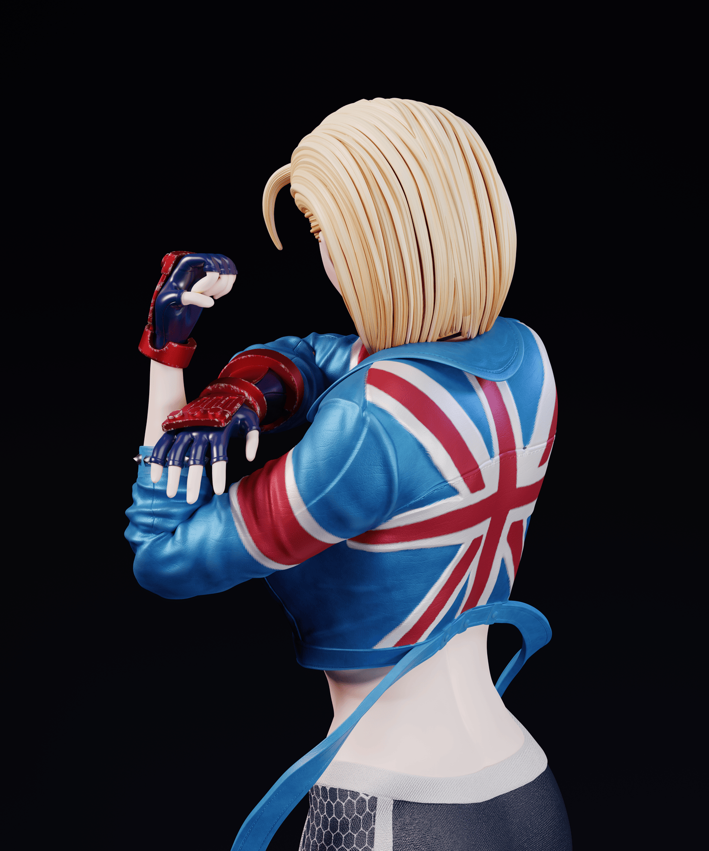 Cammy - Street Fighter 1/8 Scale - 3D Printed Garage Kit ガレージキット Resin Model Scale Figure フィギュア