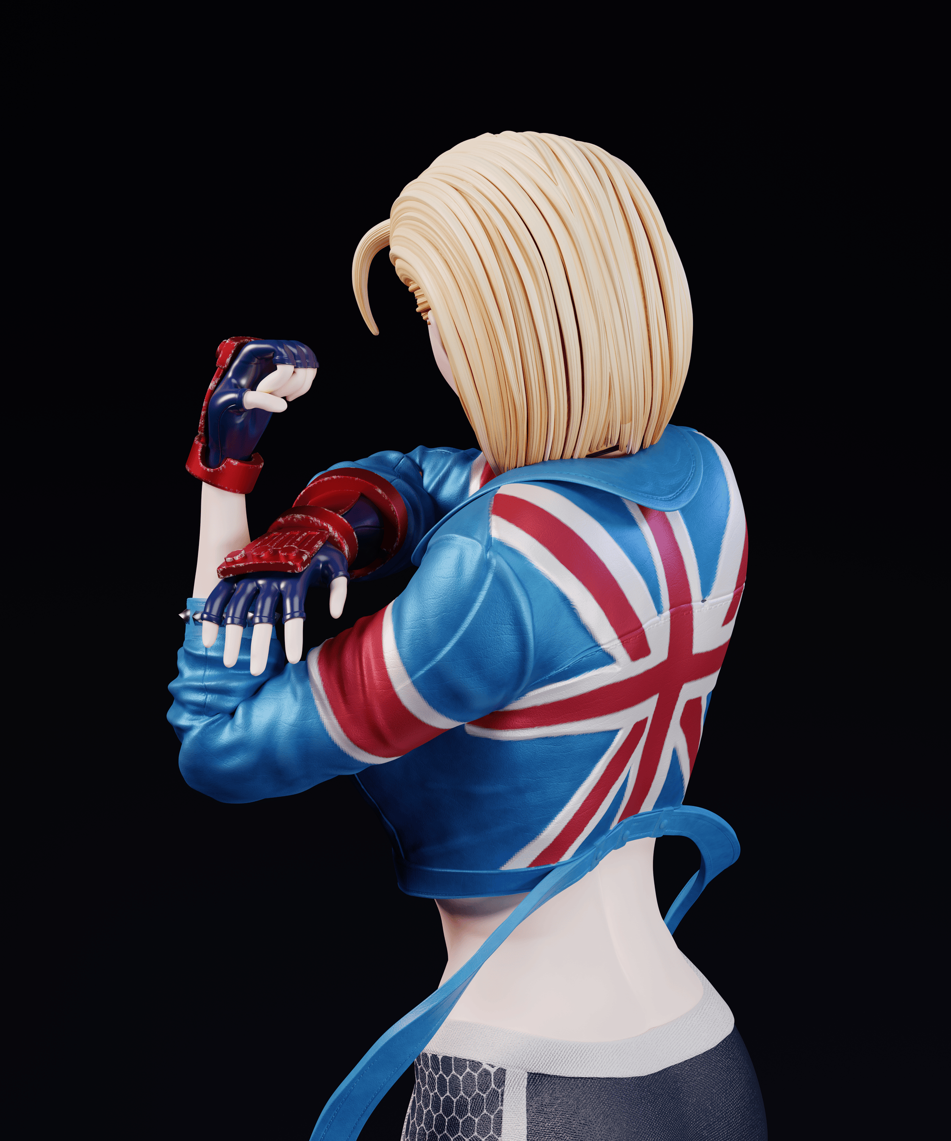 Cammy - Street Fighter 1/8 Scale - 3D Printed Garage Kit ガレージキット Resin Model Scale Figure フィギュア
