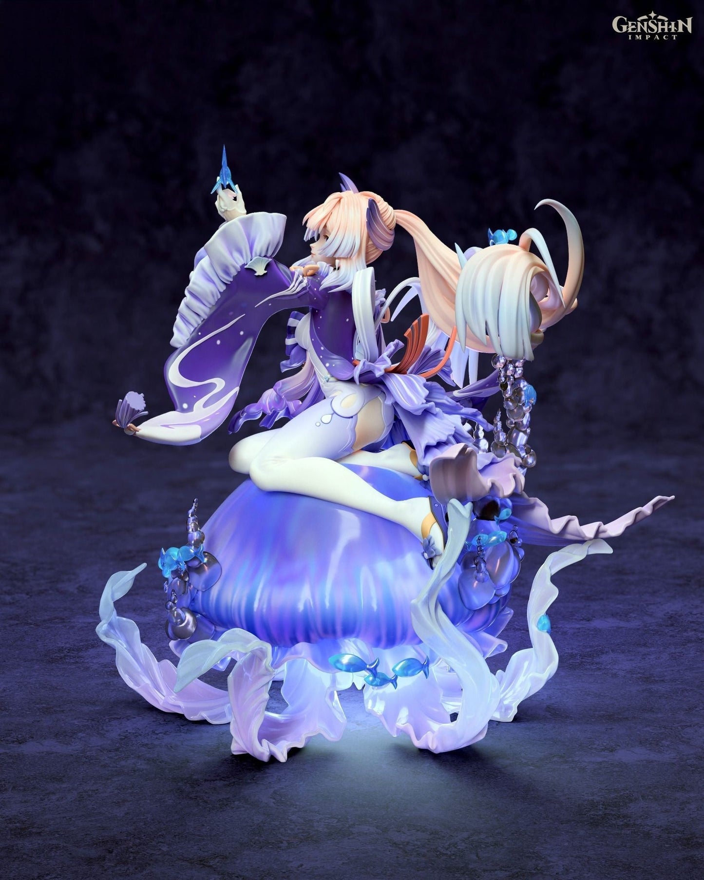 1323 Sangonomiya Kokomi - Genshin Impact - STL 3D Print Files - 3D Printed Garage Kit ガレージキット Resin Model Scale Figure フィギュア