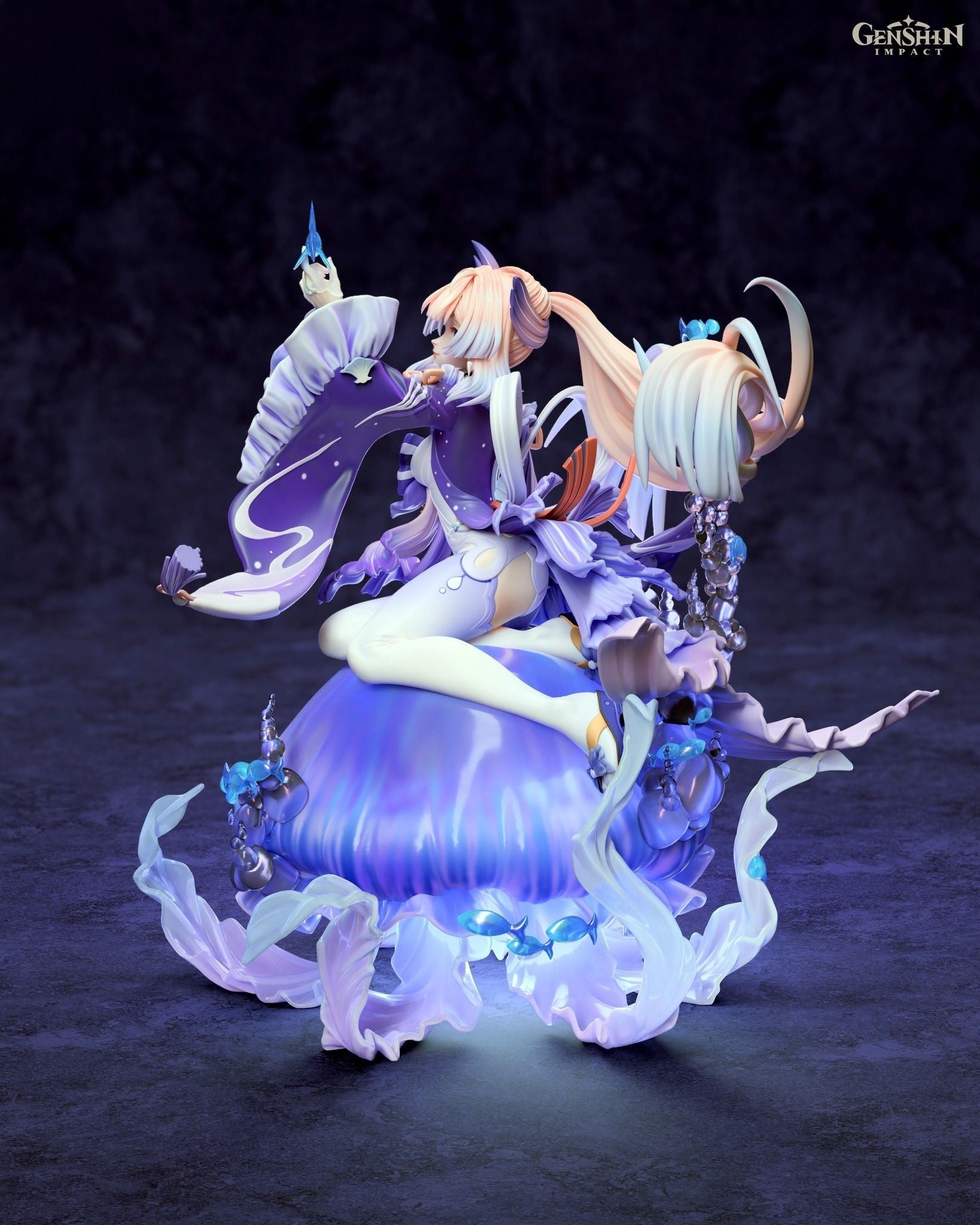 1323 Sangonomiya Kokomi - Genshin Impact - STL 3D Print Files - 3D Printed Garage Kit ガレージキット Resin Model Scale Figure フィギュア