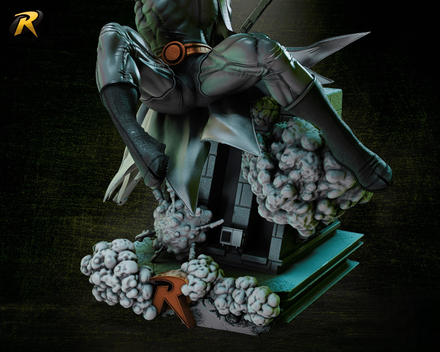 Robin Tim - Young Justice - STL 3D Print Files - 3D Printed Garage Kit ガレージキット Resin Model Scale Figure フィギュア