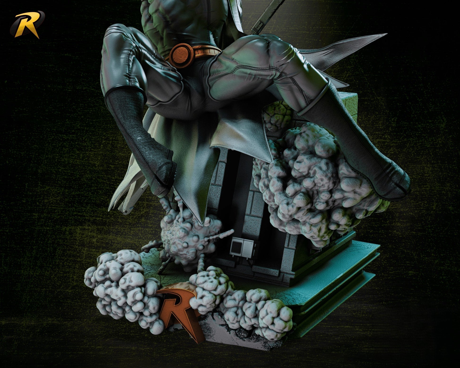 Robin Tim - Young Justice - STL 3D Print Files - 3D Printed Garage Kit ガレージキット Resin Model Scale Figure フィギュア