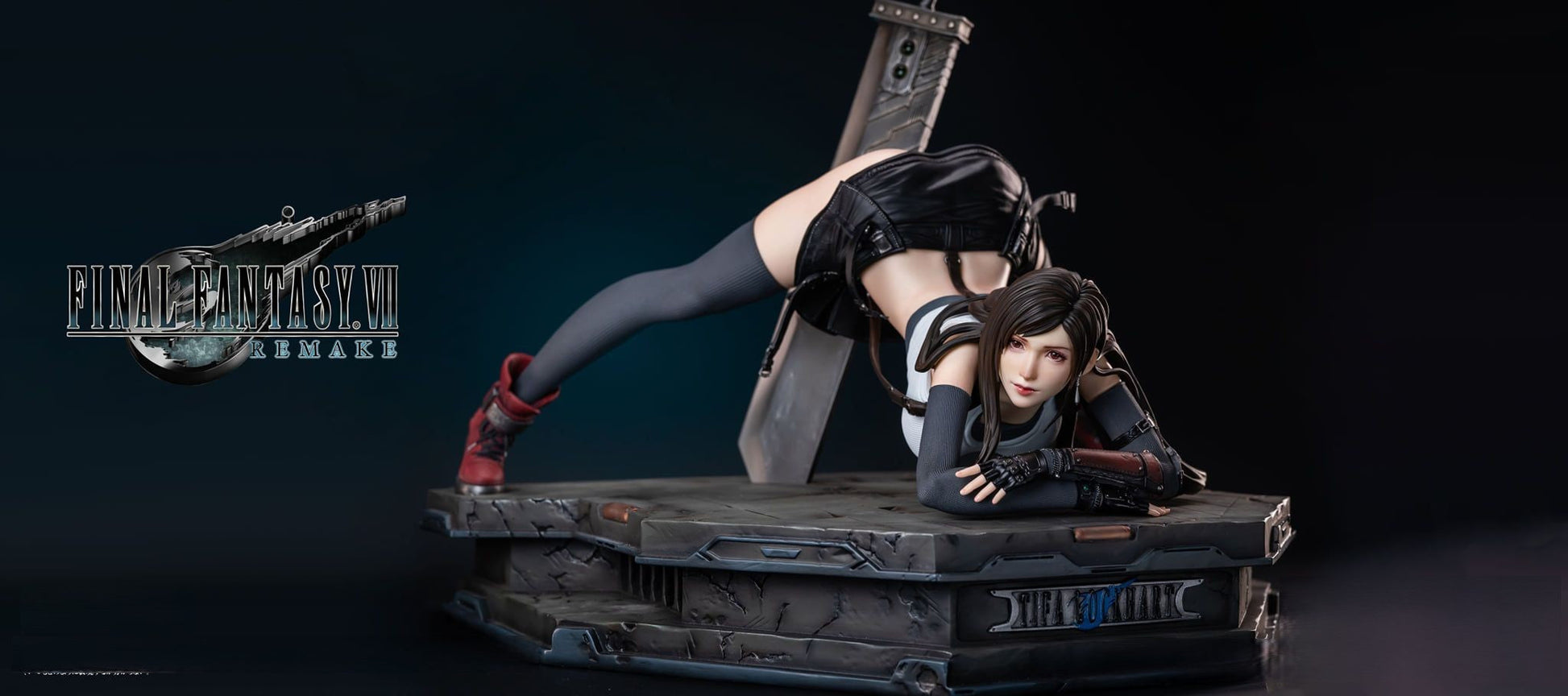 Tifa Lockhart Special Edition - Final Fantasy - STL 3D Print Files - 3D Printed Garage Kit ガレージキット Resin Model Scale Figure フィギュア