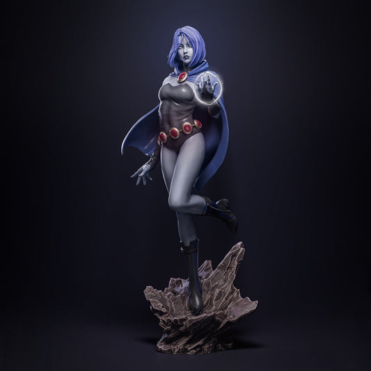 Raven - DC Comics 1/8 Scale - 3D Printed Garage Kit ガレージキット Resin Model Scale Figure フィギュア