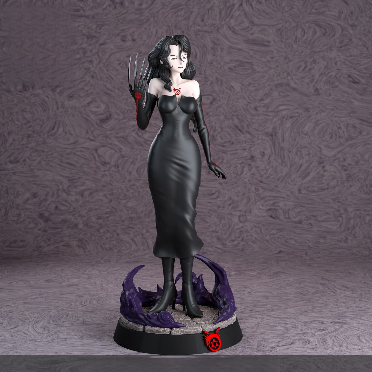 Lust Special Edition - Fullmetal Alchemist - STL 3D Print Files - 3D Printed Garage Kit ガレージキット Resin Model Scale Figure フィギュア