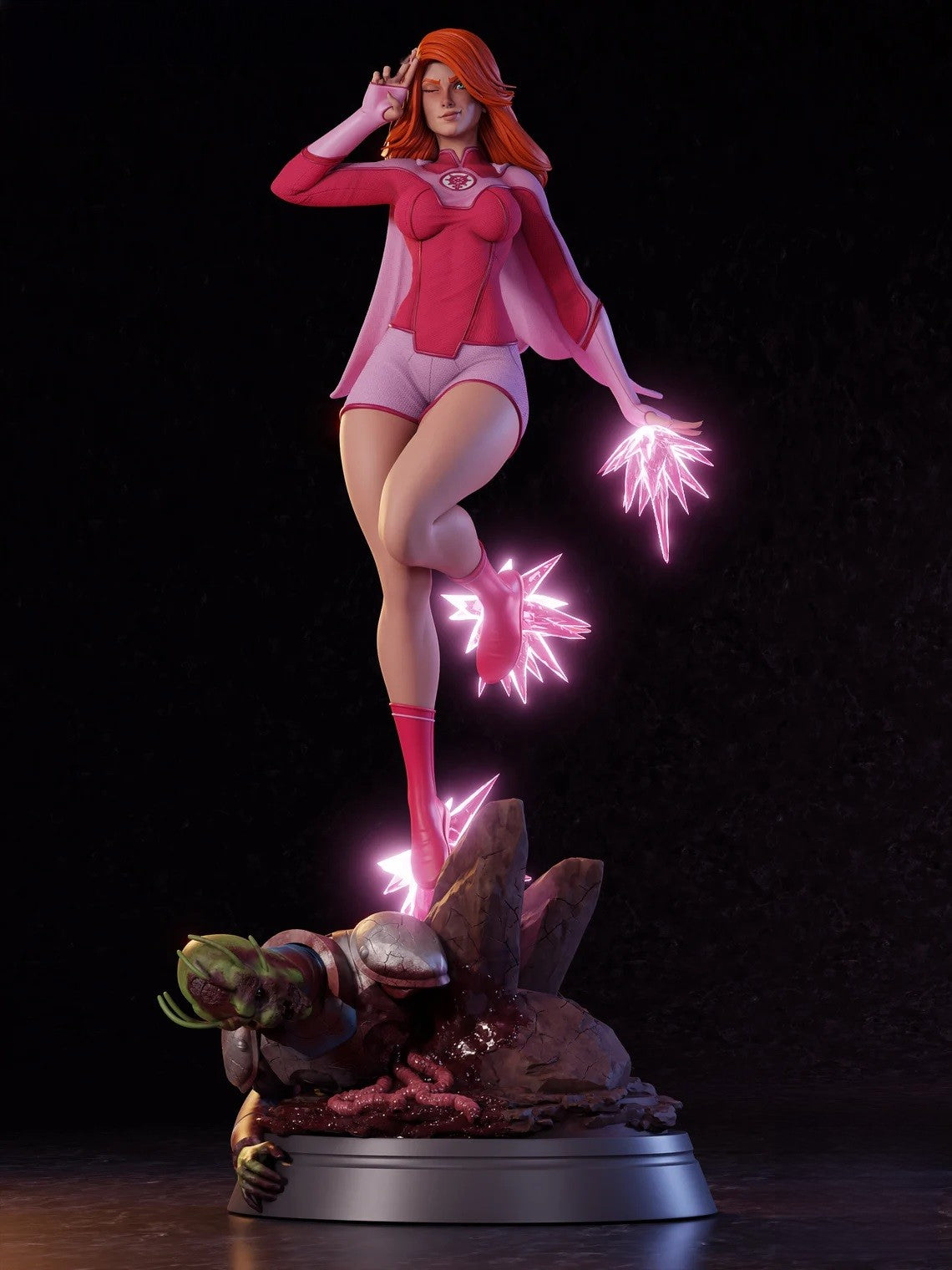 Atom Eve Special Edition - Invincible - STL 3D Print Files - 3D Printed Garage Kit ガレージキット Resin Model Scale Figure フィギュア
