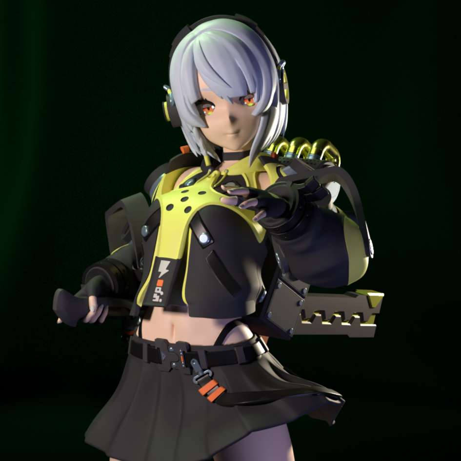 Anby Demara NSFW - Zenless Zone Zero - 1/8