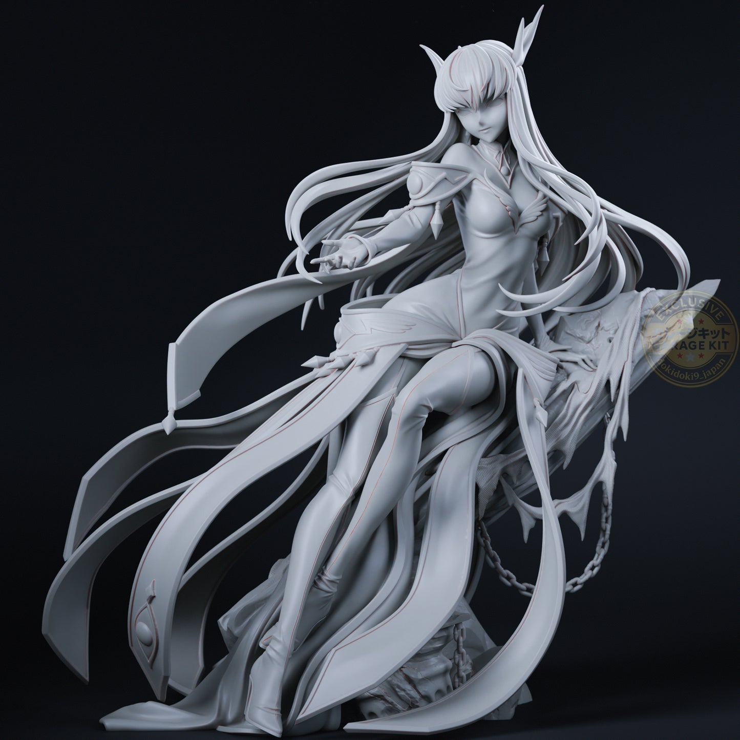 Code Geass コードギアス C.C. (シーツー) 1/8 Scale