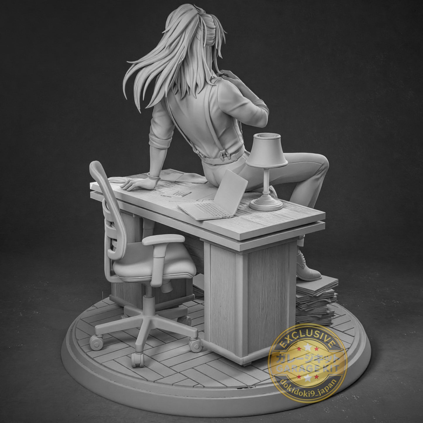 Jing Yuan Resin Garage Kit – Honkai Star Rail – 1/8 Scale | Unpainted 3D Printed Resin Model